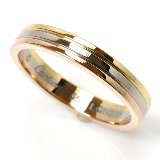 CARTIER カルティエ K18YG/PG/WG ヴァンドーム スリーカラー リング・指輪 B4052255 15号 55 4.7g レディース【中古】【美品】