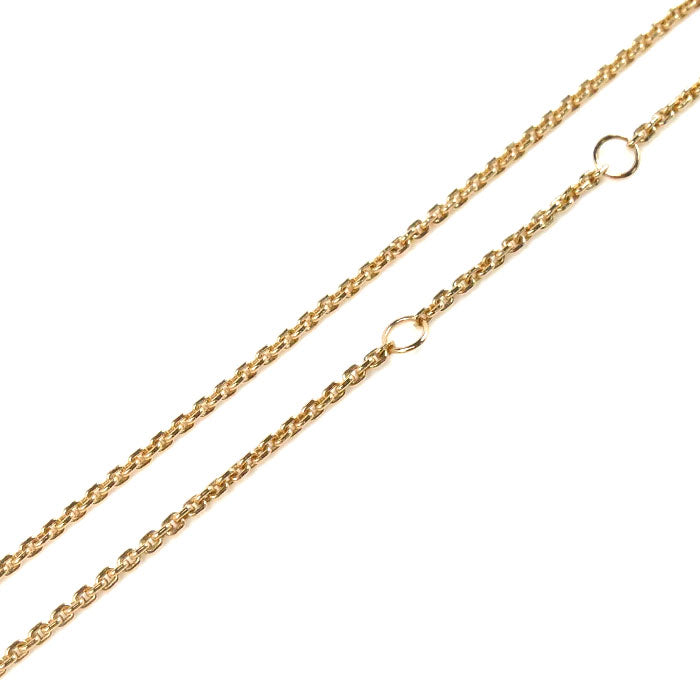 LOUIS VUITTON ルイ・ヴィトン K18PG ピンクゴールド オンブレ ブロッサム ダイヤ ネックレス Q03083 ダイヤモンド 6.1g 38-40-42cm レディース【中古】【美品】