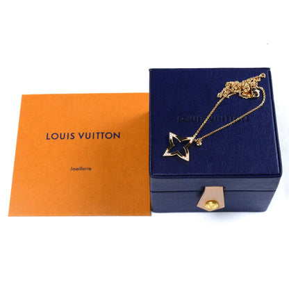 LOUIS VUITTON ルイ・ヴィトン K18PG ピンクゴールド オンブレ ブロッサム ダイヤ ネックレス Q03083 ダイヤモンド 6.1g 38-40-42cm レディース【中古】【美品】