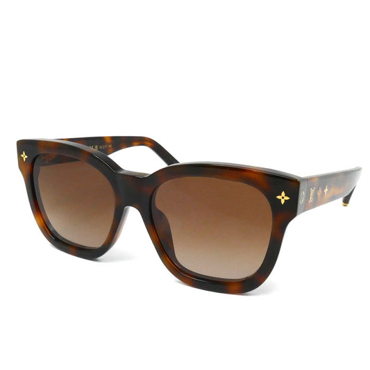 LOUIS VUITTON ルイ・ヴィトン マイ モノグラム スクエア サングラス ハバナ Z1524E 9D5 54□17 143 RZ1284 レディース【中古】【美品】