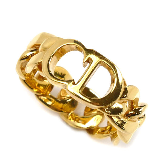 Christian Dior クリスチャンディオール GP CD ICON チェーンリンク リング・指輪 13.5号 レディース【中古】