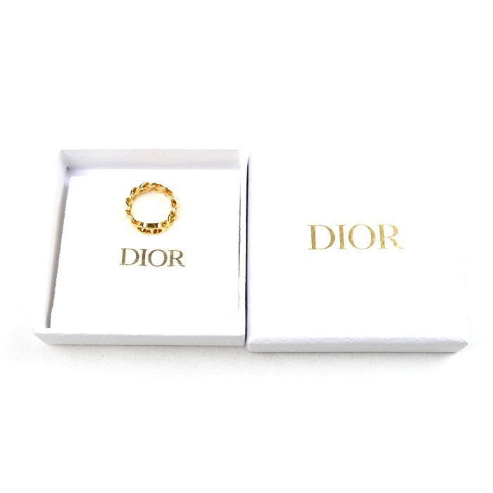 Christian Dior クリスチャンディオール GP CD ICON チェーンリンク リング・指輪 13.5号 レディース【中古】