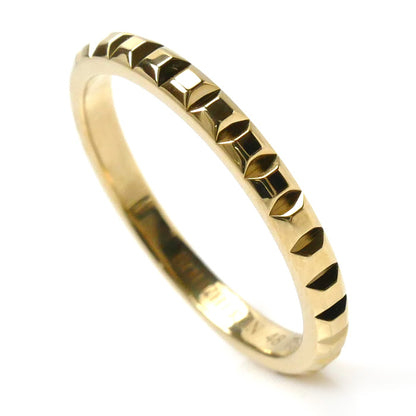 Boucheron ブシュロン K18YG イエローゴールド クルドパリ スモール リング・指輪 JAL01165 7.5号 48 2.0g レディース【中古】
