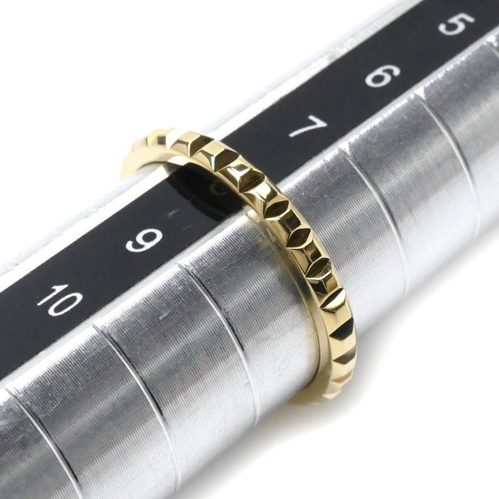 Boucheron ブシュロン K18YG イエローゴールド クルドパリ スモール リング・指輪 JAL01165 7.5号 48 2.0g レディース【中古】