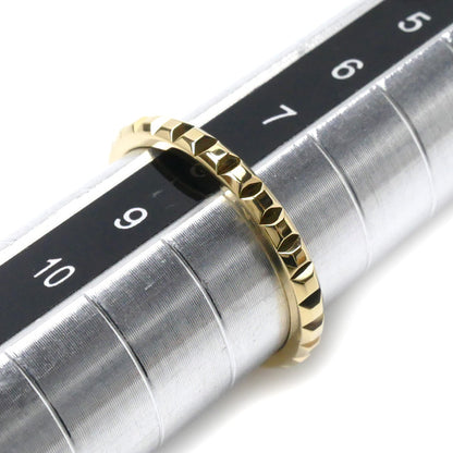 Boucheron ブシュロン K18YG イエローゴールド クルドパリ スモール リング・指輪 JAL01165 7.5号 48 2.0g レディース【中古】
