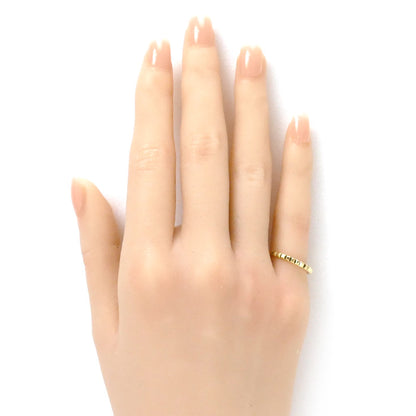Boucheron ブシュロン K18YG イエローゴールド クルドパリ スモール リング・指輪 JAL01165 7.5号 48 2.0g レディース【中古】