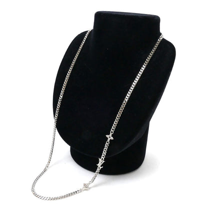 LOUIS VUITTON ルイ・ヴィトン メタル モノグラム ロウ ネックレス M01490 RM3273 65cm メンズ【中古】