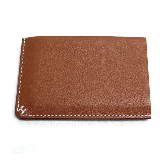 HERMES エルメス Hセリエ エヴァーカラー カードケース ゴールド H084859 ユニセックス B刻印【中古】【美品】