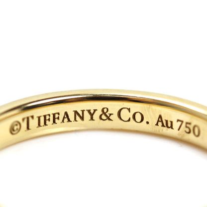 TIFFANY&Co. ティファニー K18YG イエローゴールド トゥルーバンド ダイヤ リング・指輪 67134710 ダイヤモンド 14号 3.4g レディース【中古】