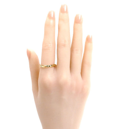 TIFFANY&Co. ティファニー K18YG イエローゴールド トゥルーバンド ダイヤ リング・指輪 67134710 ダイヤモンド 14号 3.4g レディース【中古】