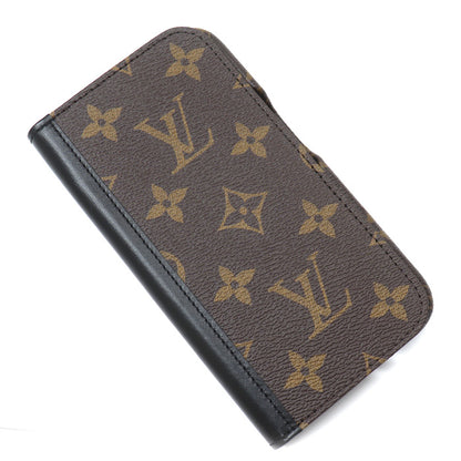 LOUIS VUITTON ルイ・ヴィトン iPhone 15Pro フォリオ iPhoneケース モノグラム M82891 ME5223 ユニセックス【中古】