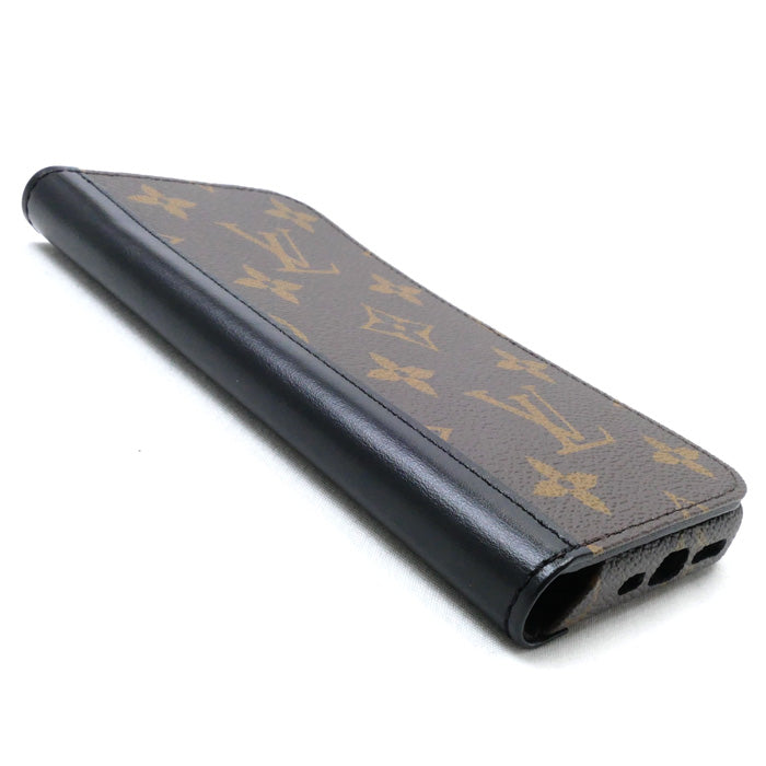 LOUIS VUITTON ルイ・ヴィトン iPhone 15Pro フォリオ iPhoneケース モノグラム M82891 ME5223 ユニセックス【中古】