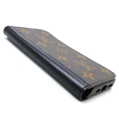 LOUIS VUITTON ルイ・ヴィトン iPhone 15Pro フォリオ iPhoneケース モノグラム M82891 ME5223 ユニセックス【中古】