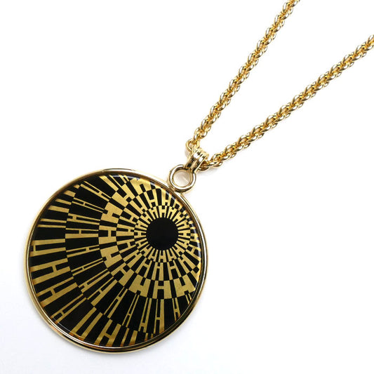 HERMES エルメス GP メダイユ ホース GM ネックレス ～75cm ユニセックス【中古】【極美品】