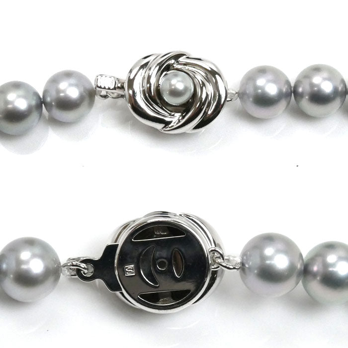 TASAKI タサキ シルバー パール ネックレス パール約8.0～8.2mm 42.6g 43cm レディース【中古】