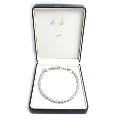 TASAKI タサキ シルバー パール ネックレス パール約8.0～8.2mm 42.6g 43cm レディース【中古】
