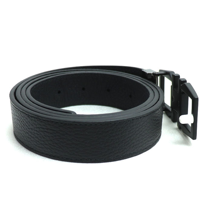 Salvatore Ferragamo サルヴァトーレフェラガモ ガンチーニ リバーシブル ベルト ブラック 670251 776323 メンズ【中古】【極美品】