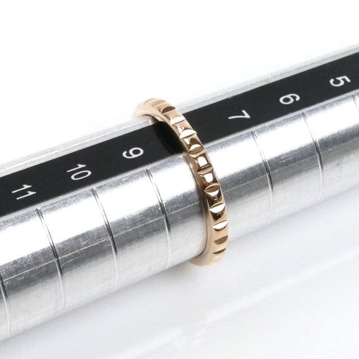 Boucheron ブシュロン K18PG ピンクゴールド クルドパリ スモール リング・指輪 JAL01164 8号 48 2.0g レディース【中古】【美品】