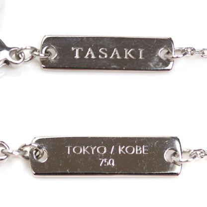 TASAKI タサキ K18WG ホワイトゴールド バランス シグネチャー パール ネックレス P-15884-18KWG アコヤパール約8.5mm 11.9g 60.5～70cm レディース【中古】【美品】