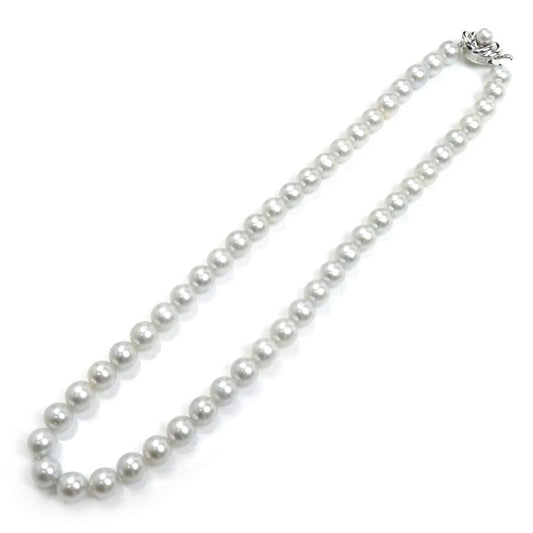 TASAKI タサキ シルバー パール ネックレス パール約8.0～8.3mm 43.8g 43cm レディース【中古】【美品】