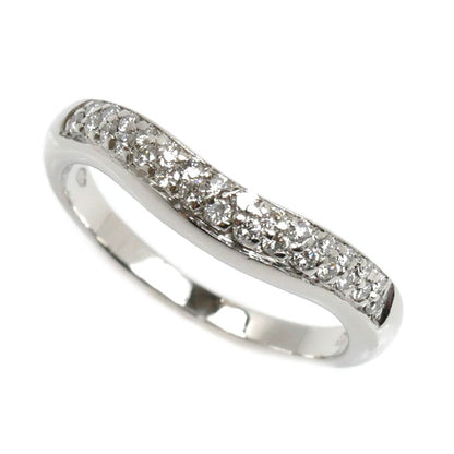 BVLGARI ブルガリ Pt950プラチナ コロナ パヴェ フェディダイヤ リング・指輪 347296 ダイヤモンド 11号 4.9g レディース【中古】【美品】