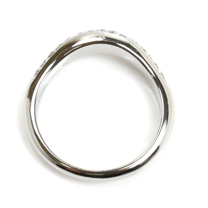 BVLGARI ブルガリ Pt950プラチナ コロナ パヴェ フェディダイヤ リング・指輪 347296 ダイヤモンド 11号 4.9g レディース【中古】【美品】