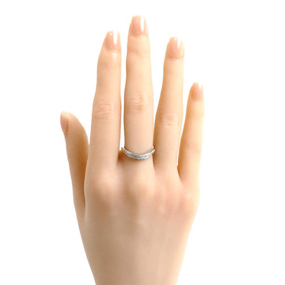 BVLGARI ブルガリ Pt950プラチナ コロナ パヴェ フェディダイヤ リング・指輪 347296 ダイヤモンド 11号 4.9g レディース【中古】【美品】