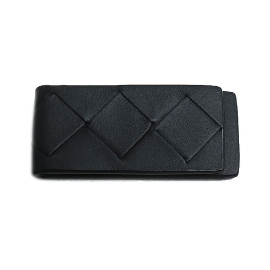 BOTTEGAVENETA ボッテガヴェネタ レザー イントレチャート マネークリップ 609799 メンズ【中古】
