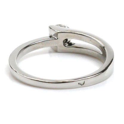 FRED フレッド Pt950プラチナ アムール フー エンゲージメントリング リング・指輪 4J0332 ダイヤモンド0.32ct 9号 49 3.5g レディース【中古】【美品】