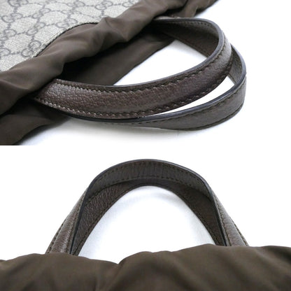 GUCCI グッチ GGスプリーム クーリエ バックパック リュック・デイパック ベージュ ブラウン 473872 ユニセックス【中古】