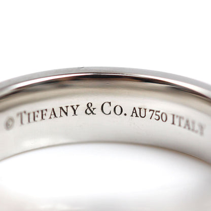 TIFFANY&Co. ティファニー K18WG ホワイトゴールド T TWOナロー リング・指輪 60151270 ダイヤモンド 9号 5.8g レディース【中古】【美品】