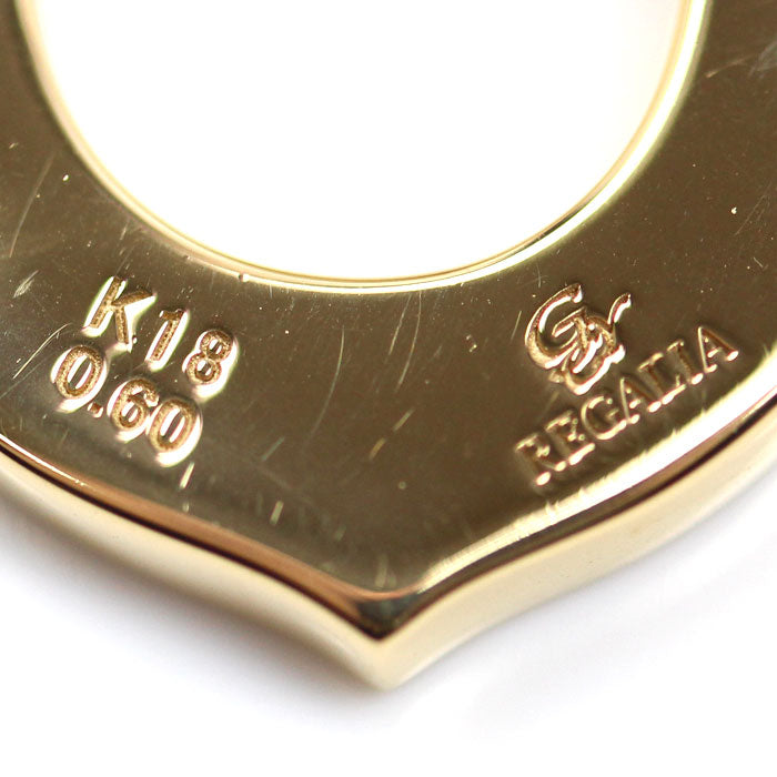 ゆきざき K18YG イエローゴールド レガリア ペンダントトップ YMR27.12.6.5.KIHEI ダイヤモンド0.60ct 6.0g ユニセックス【中古】