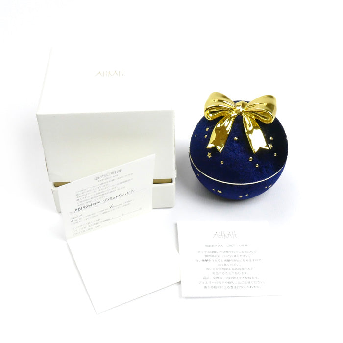 AHKAH アーカー K18YG イエローゴールド ダイヤ プルミエトワール ネックレス AB1800010100 ダイヤモンド0.20ct 1.0g 40cm レディース【中古】【美品】