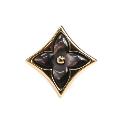 LOUIS VUITTON ルイ・ヴィトン K18PG ピンクゴールド ピュス スター ブロッサム ナクレ グレーシェル ピアス シングルピアス Q96433 1.9g レディース【中古】【美品】