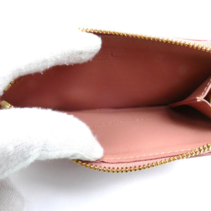 Christian Dior クリスチャンディオール レディディオール カナージュ コインケース ピンク S0965ONMJ レディース【中古】【美品】