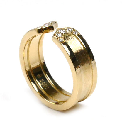 CARTIER カルティエ K18YG イエローゴールド C2 ダイヤ リング・指輪 ダイヤモンド 11号 51 7.2g レディース【中古】【美品】