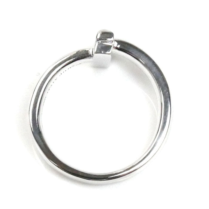 TIFFANY&Co. ティファニー K18WG ホワイトゴールド Tワン ナロー ダイヤ リング・指輪 67795490 ダイヤモンド0.07ct 8号 4.0g レディース【中古】【美品】