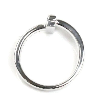 TIFFANY&Co. ティファニー K18WG ホワイトゴールド Tワン ナロー ダイヤ リング・指輪 67795490 ダイヤモンド0.07ct 8号 4.0g レディース【中古】【美品】