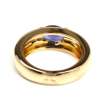 Chaumet ショーメ K18YG イエローゴールド ジョイア リング・指輪 アイオライト 11号 10.2g レディース【中古】【美品】