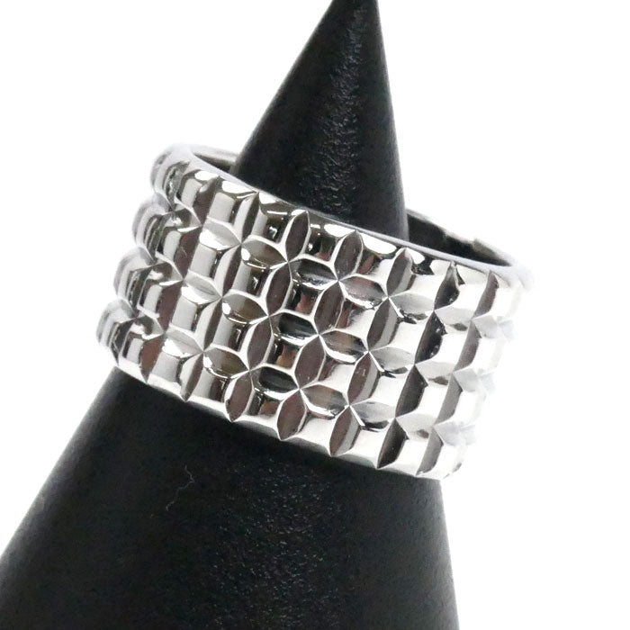 Boucheron ブシュロン K18WG ホワイトゴールド ポワント ド ディアマン リング・指輪 11号 52 14.0g レディース【中古】【美品】