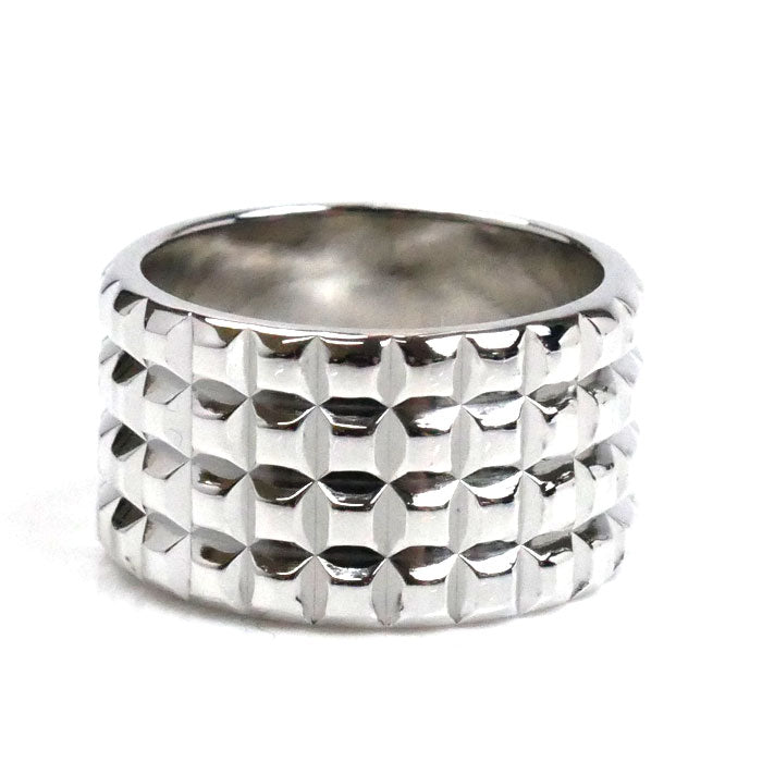 Boucheron ブシュロン K18WG ホワイトゴールド ポワント ド ディアマン リング・指輪 11号 52 14.0g レディース【中古】【美品】