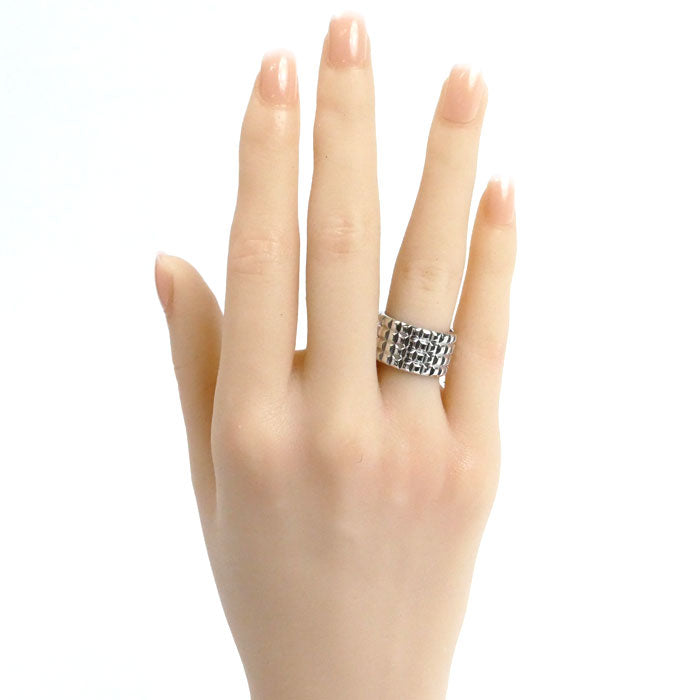 Boucheron ブシュロン K18WG ホワイトゴールド ポワント ド ディアマン リング・指輪 11号 52 14.0g レディース【中古】【美品】