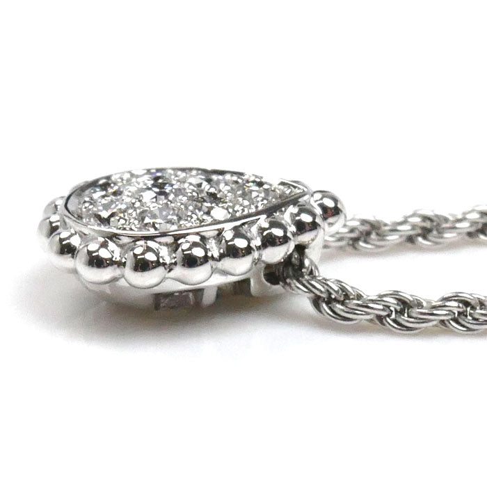 Boucheron ブシュロン K18WG ホワイトゴールド セルパンボエム ダイヤ エクストラスモール ネックレス JPN00612 ダイヤモンド 4.7g 44/42/38cm レディース【中古】【美品】