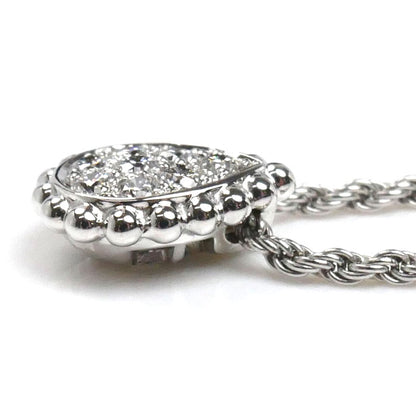 Boucheron ブシュロン K18WG ホワイトゴールド セルパンボエム ダイヤ エクストラスモール ネックレス JPN00612 ダイヤモンド 4.7g 44/42/38cm レディース【中古】【美品】