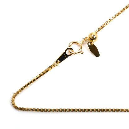 K18PG ピンクゴールド ネックレス ベネチアン 6.0g ～45cm フリーチェーン レディース【中古】