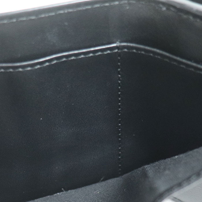 FENDI フェンディ コンパクトウォレット 三つ折り財布 ブラック イエロー 7M0280 ユニセックス【中古】【美品】