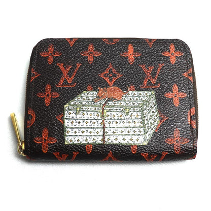 LOUIS VUITTON ルイ・ヴィトン ジッピーコインパース コインケース キャットグラム オレンジ M63883 TS3198 レディース【中古】【美品】
