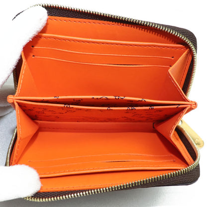 LOUIS VUITTON ルイ・ヴィトン ジッピーコインパース コインケース キャットグラム オレンジ M63883 TS3198 レディース【中古】【美品】
