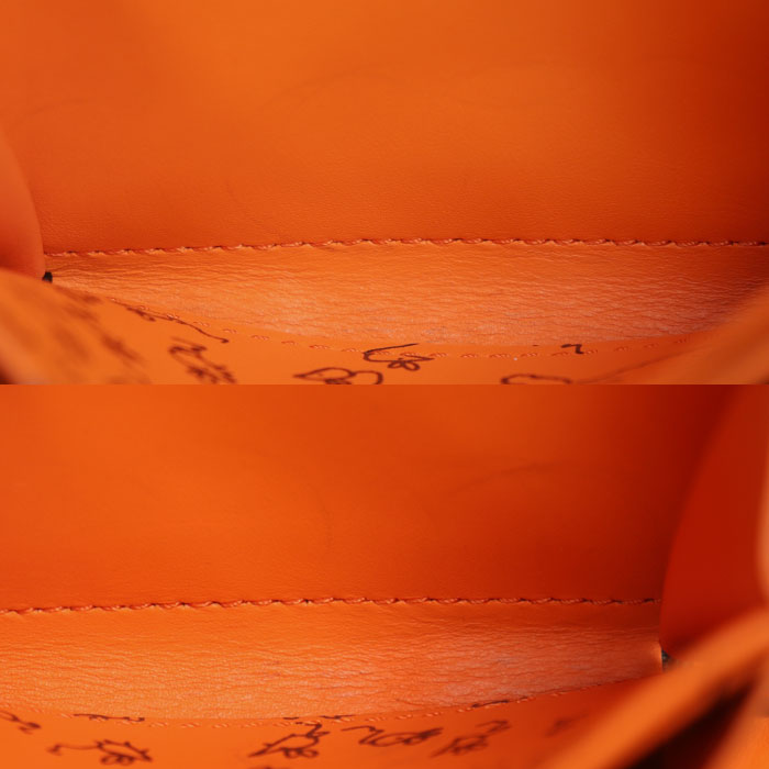 LOUIS VUITTON ルイ・ヴィトン ジッピーコインパース コインケース キャットグラム オレンジ M63883 TS3198 レディース【中古】【美品】