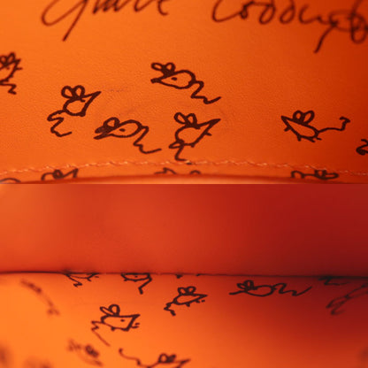 LOUIS VUITTON ルイ・ヴィトン ジッピーコインパース コインケース キャットグラム オレンジ M63883 TS3198 レディース【中古】【美品】